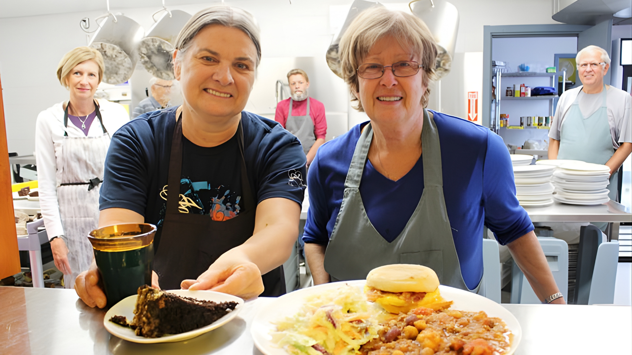 Soup Kitchen Volunteers at The Inn