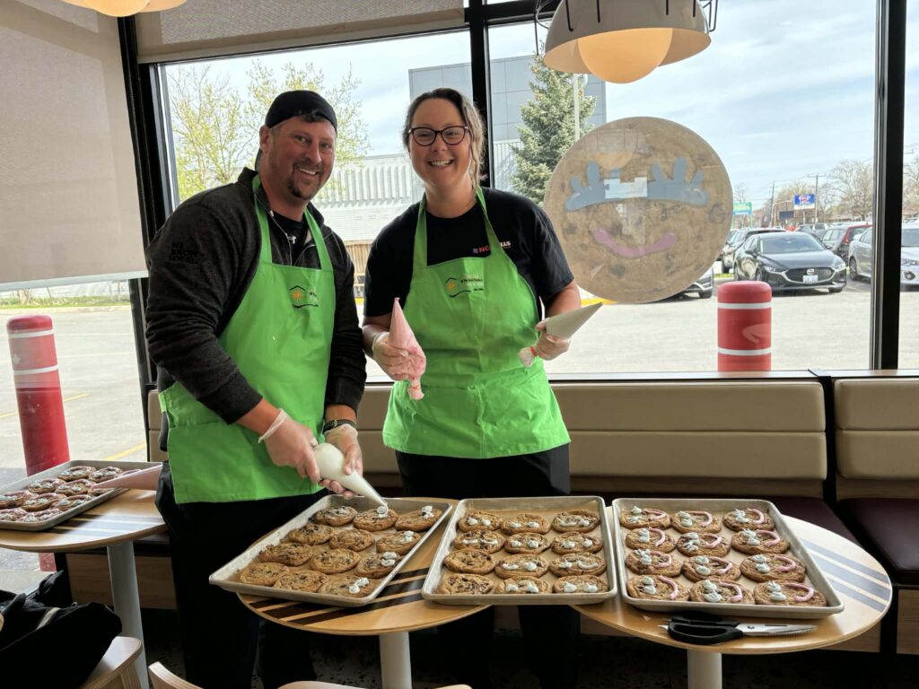 Kyle and Sarah - Sarnia Smile Cookies